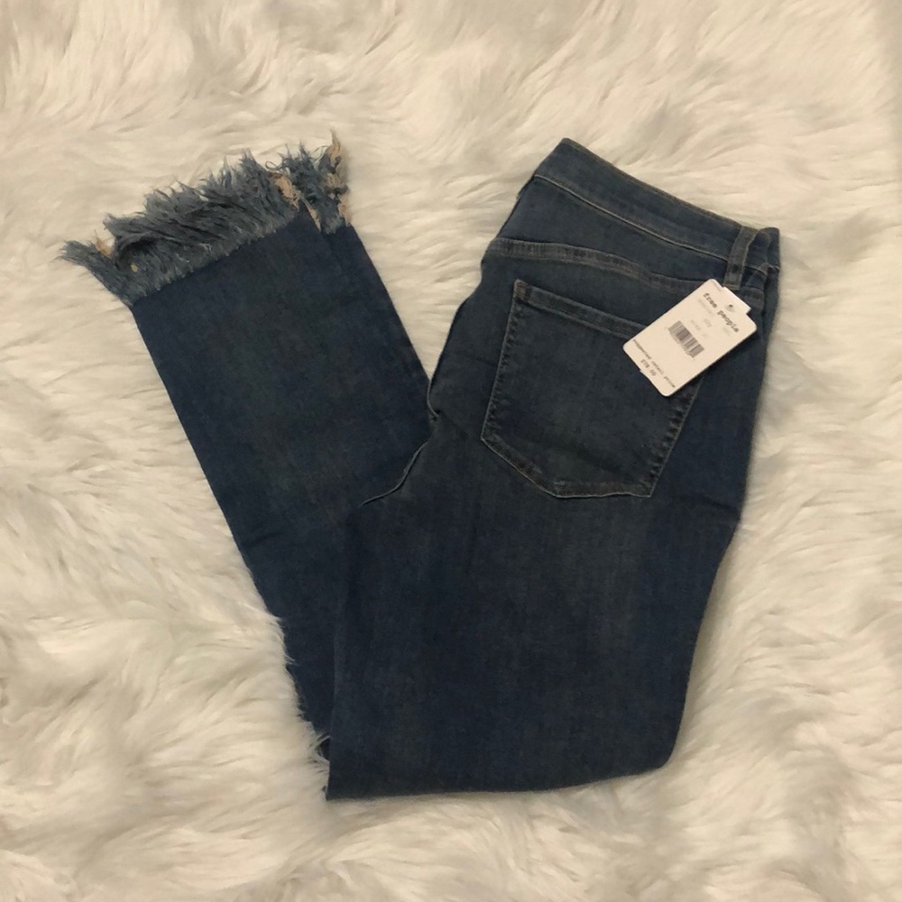 Free People Great Heights Frayed Skinny Jeans - Picture 8 of 8